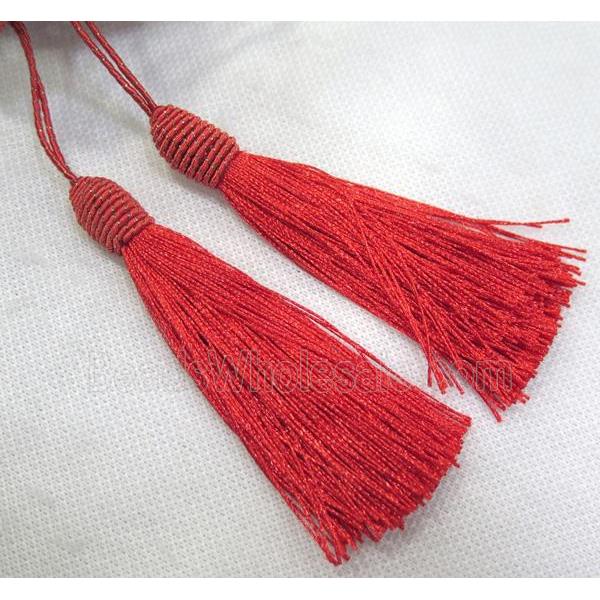 handmade tassel with nylon wire
