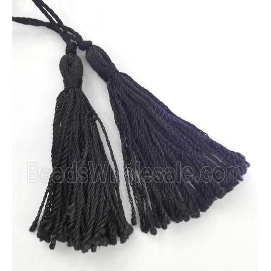 handmade tassel pendant with nylong wire
