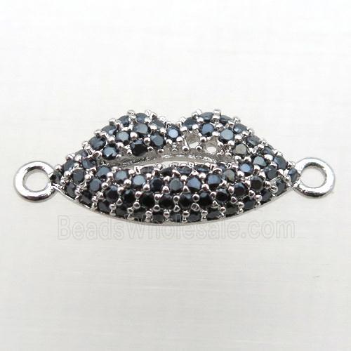 copper bead pave zircon