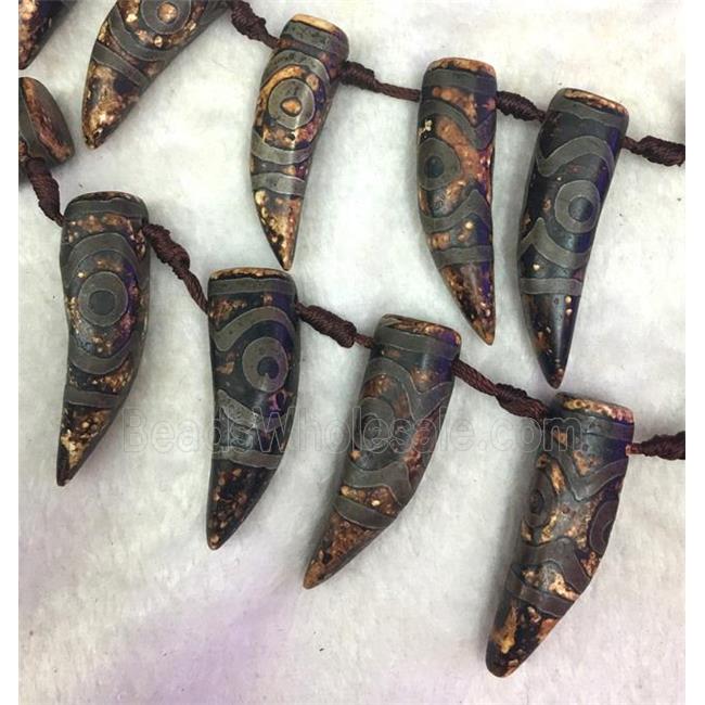 tibetan agate horn beads