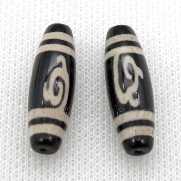 tibetan DZi rice beads