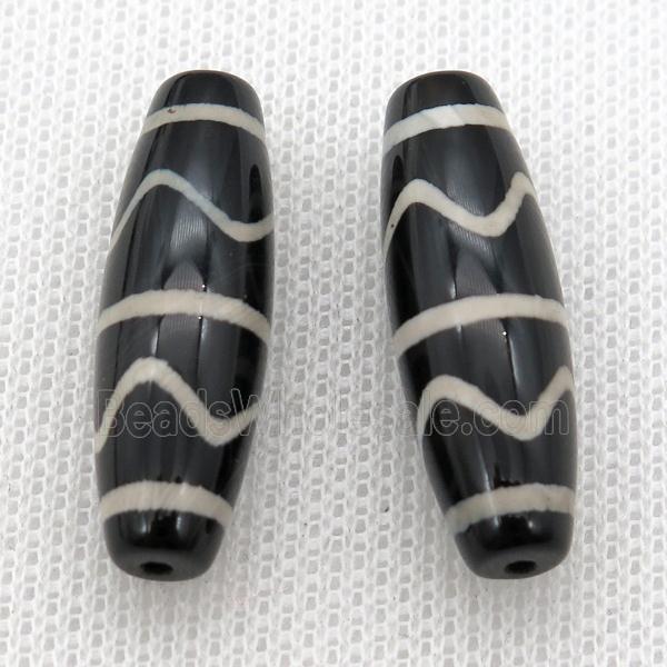 tibetan DZi rice beads