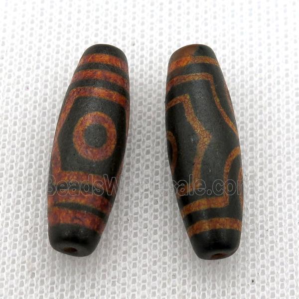 tibetan DZi rice beads