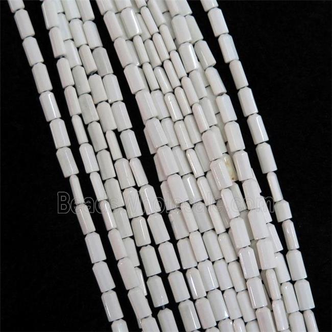 white Oxidative Agate beads