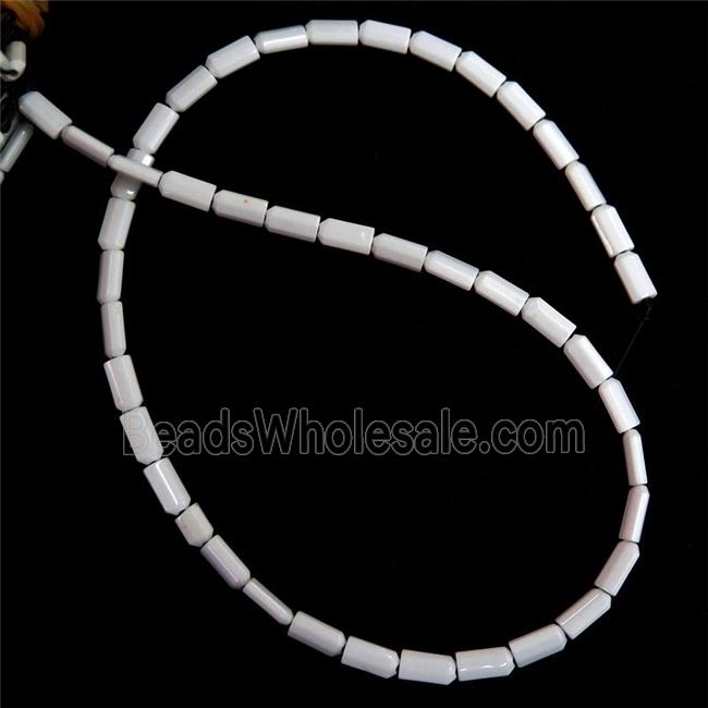 white Oxidative Agate beads