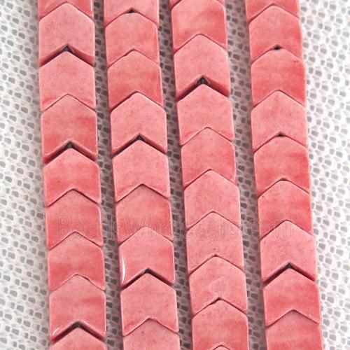 red Oxidative Agate beads