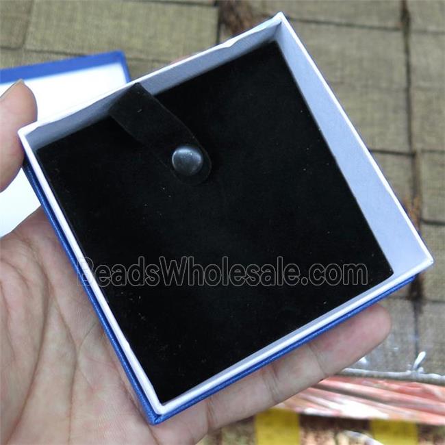 paper jewelry box for bracelet, purple