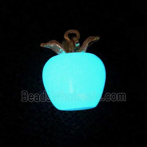noctilucent stone pendants, apple, mixed