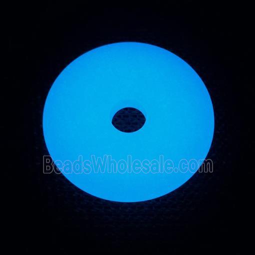noctilucent stone donut pendants, mixed