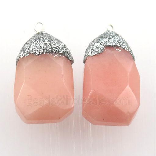 peach Jade pendant