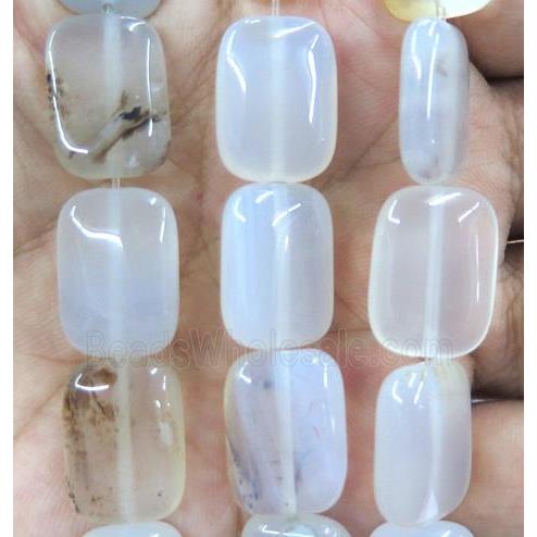 natural Heihua Agate beads, rectangle