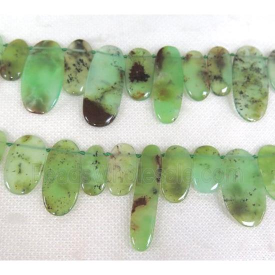 Australian Chrysoprase beads, green, A-grade