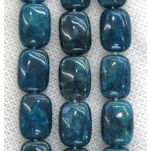 blue Apatite beads, rectangle