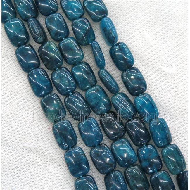 blue Apatite beads, rectangle