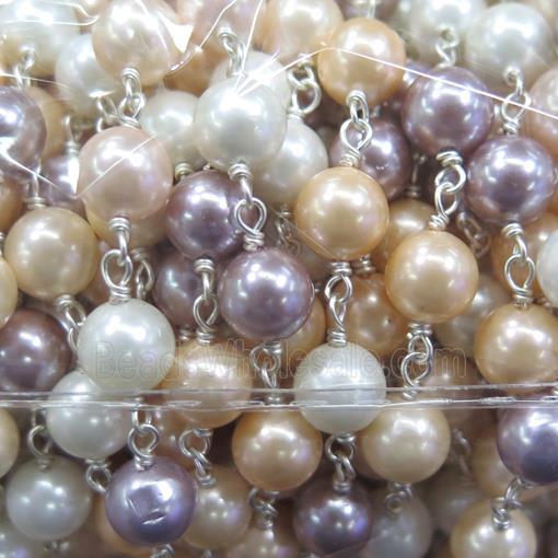 pearl Shell bead chain