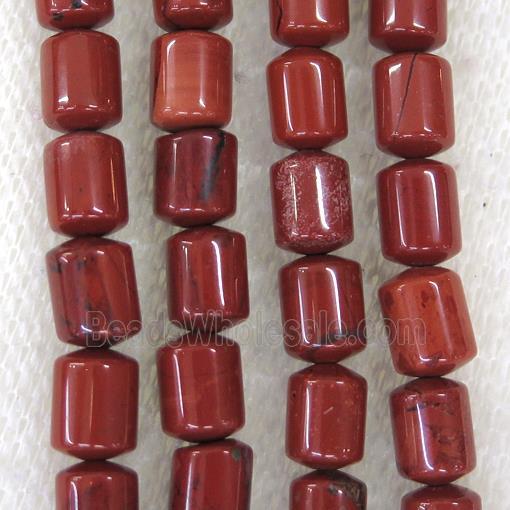 Red Jasper tube beads