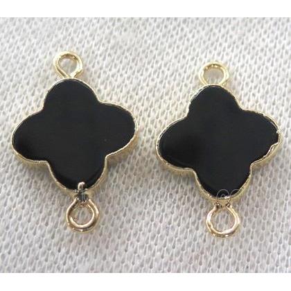 black onyx connector, clover