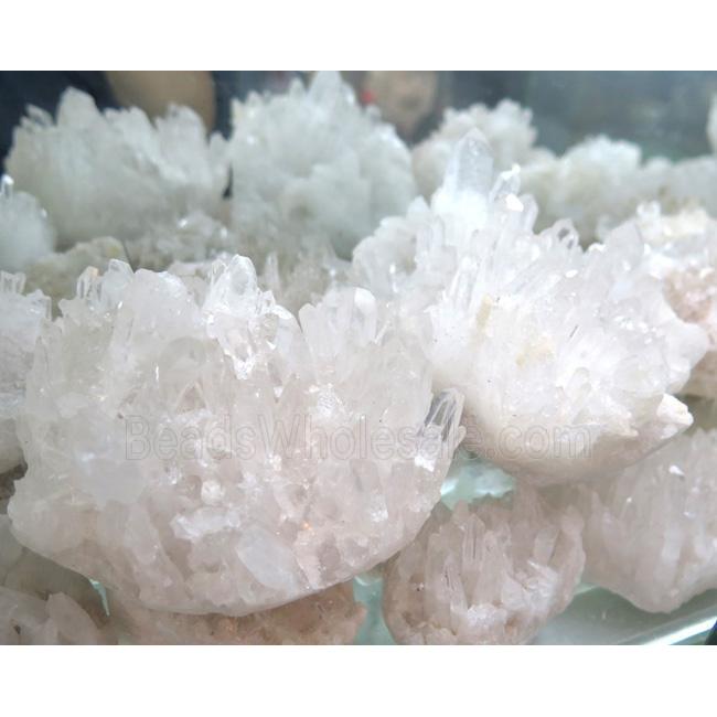 Crystal Quartz Druzy Cluster Freeform Undrilled
