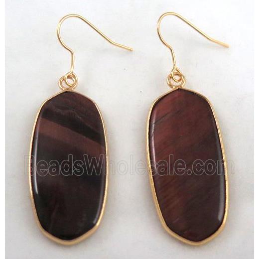 gemstone earring, colorfast