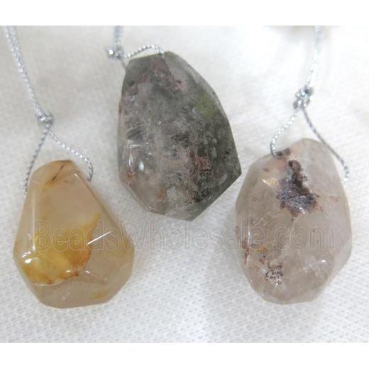 Lodalite Nugget Pendant Freeform
