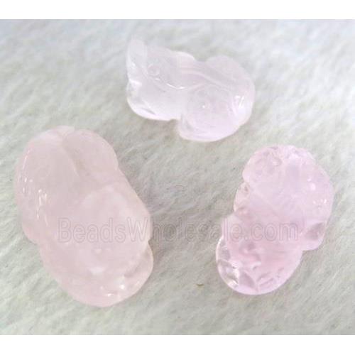 Rose Quartz Pixiu pendant