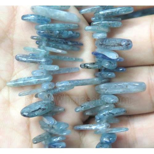 kyanite stick chip beads