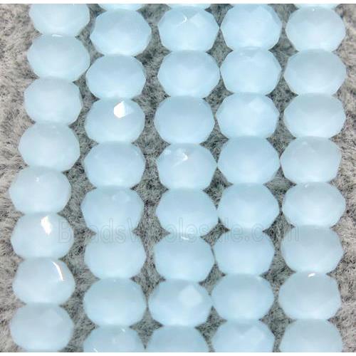 chinese crystal glass beads, faceted rondelle