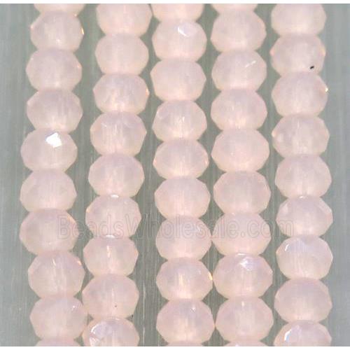 chinese crystal glass beads, faceted rondelle