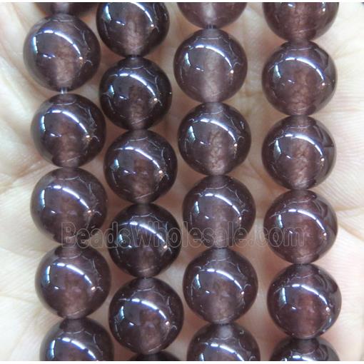 round jade stone beads, dye, coffee