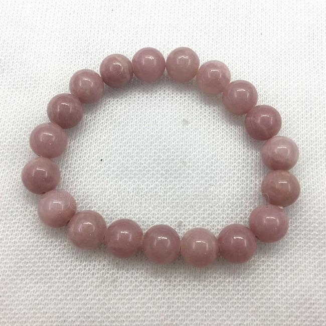 Stretch Jade bracelet, dye