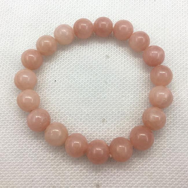 Stretch Jade bracelet, dye