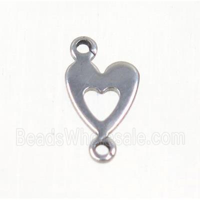 stainless steel heart connector