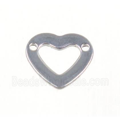 stainless steel heart connector