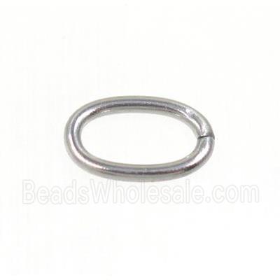 stainless steel oval jump ring