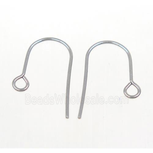 stainless steel hook earring wire