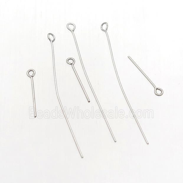 stainless steel eye pin
