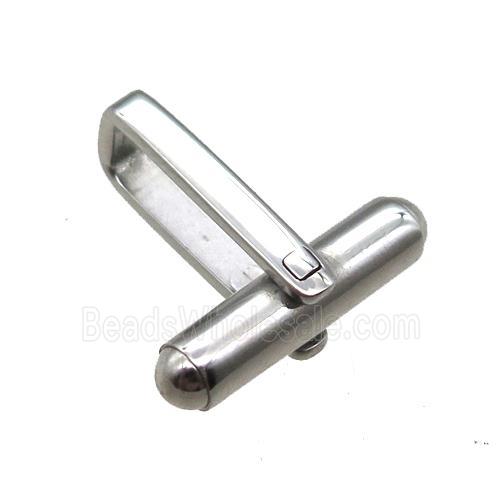 stainless steel Cufflink