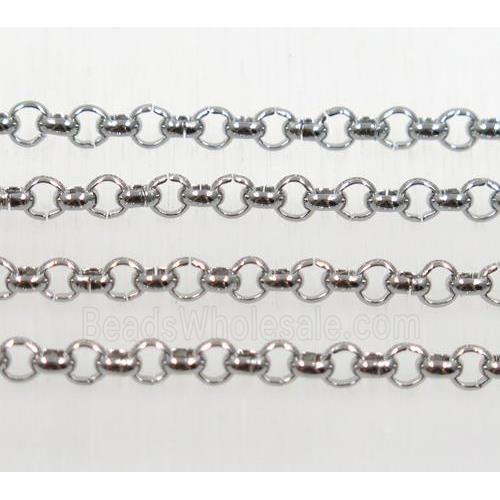 stainless steel circle chain