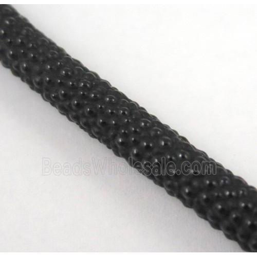 PU leather cord, round