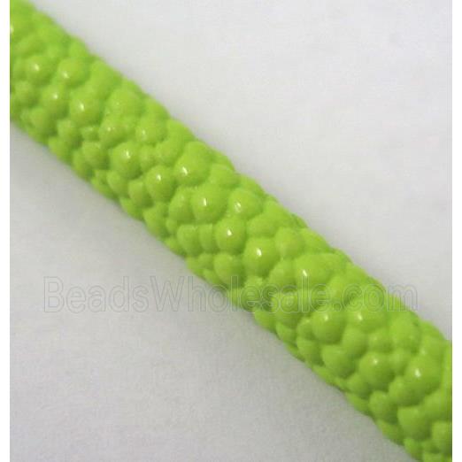 PU leather cord, round