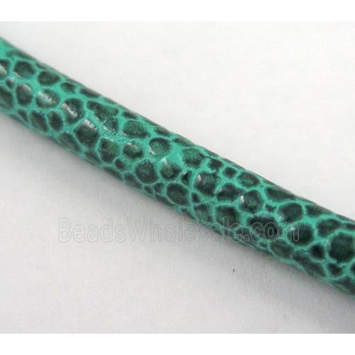 PU leather cord, round