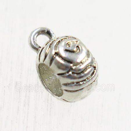 tibetan silver hanger, non-nickel