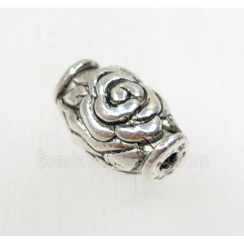 tibetan silver alloy beads, non-nickel