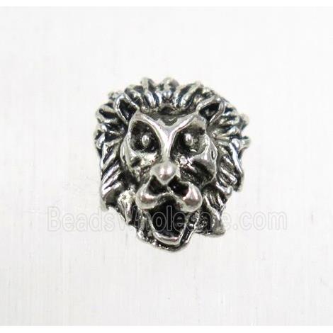 tibetan silver alloy lio beads, non-nickel