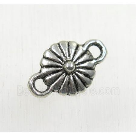 tibetan silver connector, non-nickel
