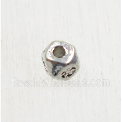 tibetan silver zinc beads, non-nickel