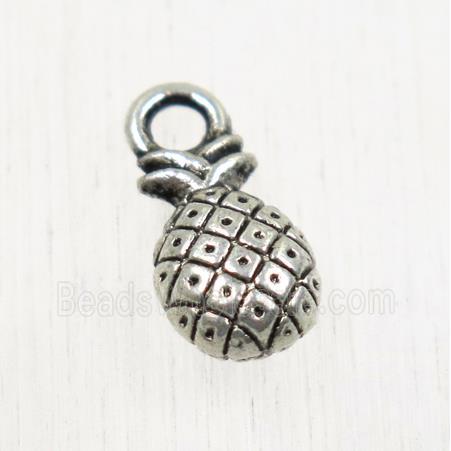 tibetan silver pineapple pendant, non-nickel