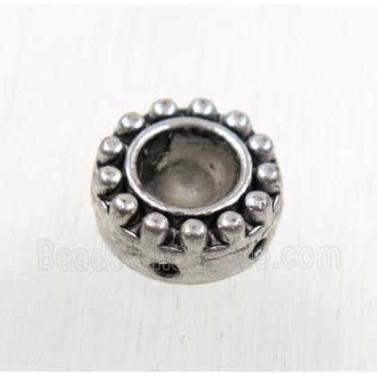 tibetan silver zinc beads, non-nickel