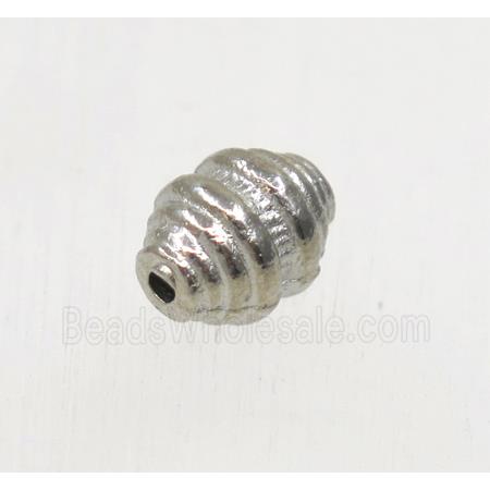 tibetan silver zinc beads, non-nickel