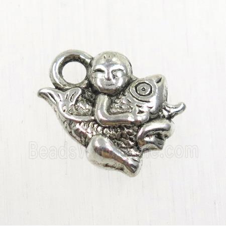 tibetan silver pendants, non-nickel